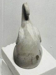 Ceramic Elephant Gray Distressed Three Hands Corp 8” See Pictures For Details