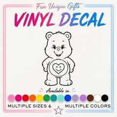 Care Bear Vinyl Decal Sticker -Multiple Colors & Sizes- SHIPS FREE
