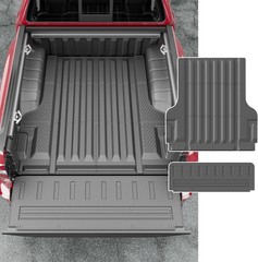 powoq Truck Mat Compatible with 2022-2024 2025 2026 Nissan Frontier Truck Bed Ma