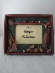 Vintage » The Unique Collection» Sportsman Golf Photo Frame – 4″ x 6″