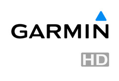 (2) 12″ GARMIN vinyl decal logo sticker 2 blue and black plus HD decals