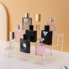 1–4 Tier Acrylic Display Stand: Transparent Rack for Cupcakes, Dolls & Perfume