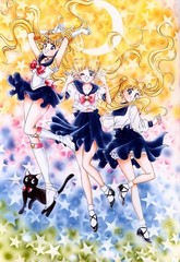 Sailor Moon Naoko Takeuchi Illustrations 1994 Poster print 11″x17″ inches