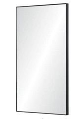 Foundation Hospitality Black stainless steel Framed 32×88 in Full Length Mirror