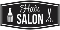 Hair Salon Easy Installation Durable Construction Black 3″ X 6″