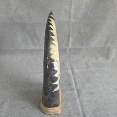 Eagle Carving Water Buffalo Horn Wood Base From KC Gifts in Canada