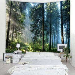 Multi-Functional Forest Tapestry 78»L x 60»W – Perfect Gift for All Occasions