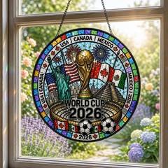 World Cup 2026 Suncatcher FIFA World Cup 2026 North America Soccer Memorabilia