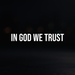 8in Vinyl Decal Sticker – «In God We Trust»