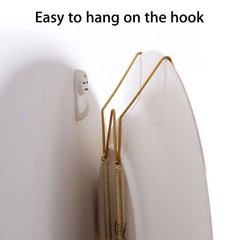 10Pcs Wall Plate Spring Hook Hanger Holder Hanging Wire Home Decor Accessory