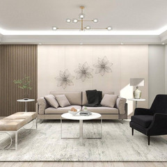 26 In. X 26 In. Metal Black 3D Wire Floral Wall Decor with Crystal Embellishment