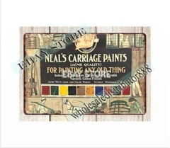 Neal’s Carriage Paints metal tin sign master bedroom ideas