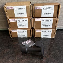 Lot 6 Rejuvenation Traditional Wall Mounted Door Stop Oil Rubbed Bronze Finish