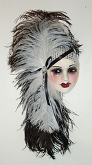 Unique Creations Lady Face Mask Wall Hanging Decor – NEW IN BOX