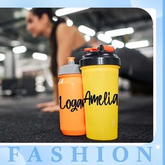 6 Sheets UV DTF Cup Wrap Name Stickers for Water Bottles Waterproof Custom Vi…