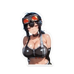 Anime Waifu Sticker (Buy More From My Shop Save More) Grace Fan Art