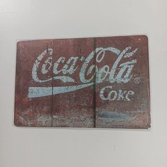 8×12 Metal Tin Sign Enjoy Coca-Cola Distressed Store Soda Advertisement Coke