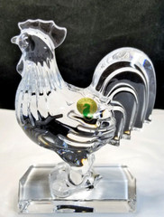 Waterford Rooster Sculpture 6.25″ Collectible Box only damaged # 40027970