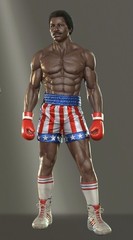 Apollo Creed Rocky Movies Sticker Decal Laptop Wall Mirror Cup Tumblr