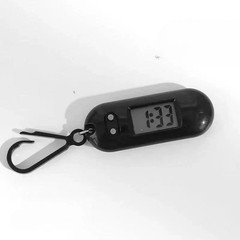 Sporty LED Digital Keychain Pocket Watch Mini Clock – Compact and Portable, Idea