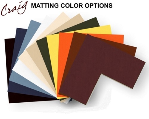 Craig Frames 11×14 Picture Frame Matting, Cream Core, Opening for 6×9 Image