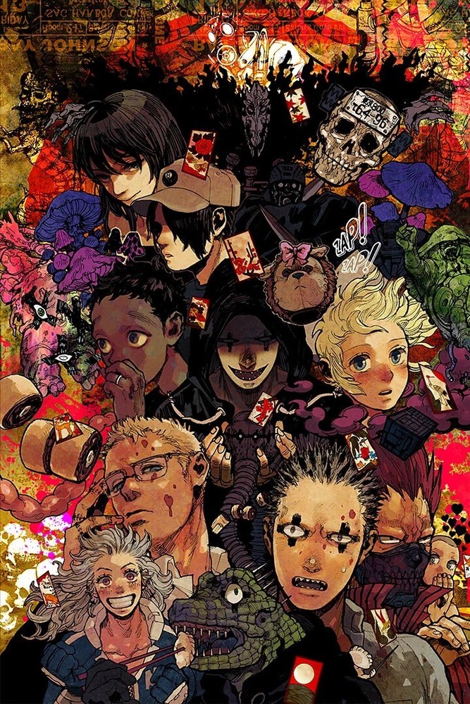 Dorohedoro Fight Magic Hot Japan Anime Poster print 11″x17″ home decor