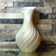 Modern Spiral Vase | 3D Printed