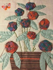 Padded 3D Applique Cotton Unisex Baby Blanket NEW Handmade Unique 28′ x 22′