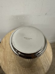 Georg Jensen Bernadotte Stainless Steel Vase Medium