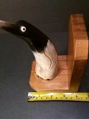 VTG Pair Of DYKEHEAD Hand Carved Horn Bookends Made In Scotland