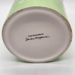 Sandra Magsamen Vase Each Day I Love You More Ceramic Beaded Rim Gift Decor
