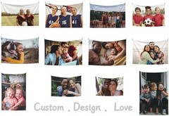 Personalized Custom Tapestry Unique Wall Hanging Backdrop for Home & Room Decor