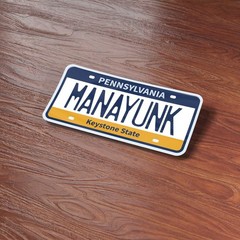 Pennsylvania License Plate Stickers – Choose Your PA City or Saying Decal