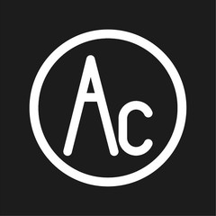 Ascendant Symbol In Circle Astrology Sign Vinyl Decal Cosmic Bumper Sticker
