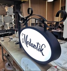 Double Sided LED Light Box Sign – Outdoor Illuminated Shop Advertising Sign