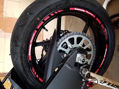 CUSTOM RIM STRIPE WHEEL DECAL TAPE STICKER KAWASAKI NINJA 1000 ZX10R ZX12R ZX14R