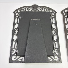 Vintage Picture Frames Metal Gold Brass Tone Mixed Varies Ornate, LOT OF 3