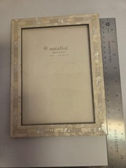 Natalini 5×7 Wood and Mosaic picture frame made in Italy