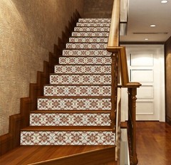 3D Brick Pattern AZ543 Stair Risers Decoration Mural Vinyl Wallpaper Kay