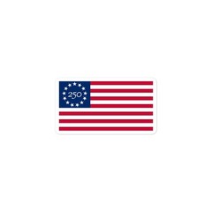 America 250th Anniversary Flag Vinyl Sticker