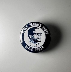 Black Panther Party Malcolm X 1.25″ Button B018B125 Badge Pin