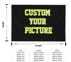 Custom Tapestry Upload Images Personalized Custom Tapestry for Home & Room Decor