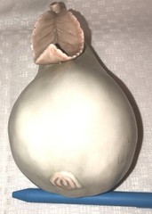 Decorative Ceramic Pear Smooth Glossy Home Decor Marked 720/49SBP FF Japan