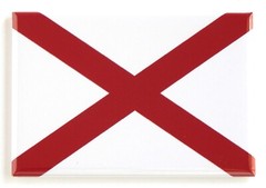 Alabama State Flag FRIDGE MAGNET