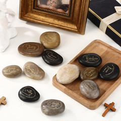 Bible Verses Scripture Stones Gifts Christian Inspirational Rocks Engraved Stone