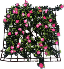 Artificial Grass Cover Mat Interlocking 10 x 10 in Vertical Tile for Indoor Use