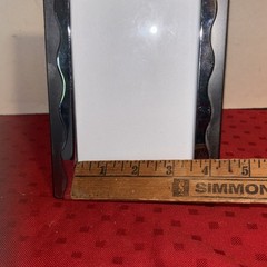 Burnes of Boston Silver Colored Photo Frame 4×6 Photo Vertical or Horizontal