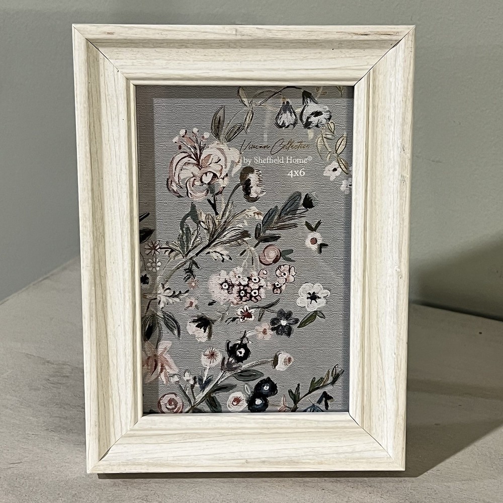 White Picture Frame 4×6 Vertical Or Horizontal Sheffield Home Vivian Collection