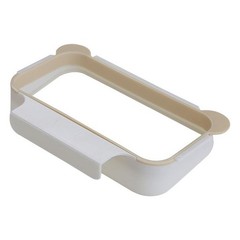 Foldable Trash Bin For Kitchen Storage Strong Abs Plastic Space-saving Structure