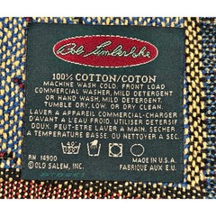 Old Salem Tapestry Throw Blanket Bob Timberlake Apple Orchard 67 X 48 Cotton